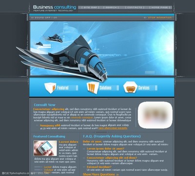 國外科技公司網(wǎng)頁設(shè)計(jì) 簡(jiǎn)約、動(dòng)態(tài)與用戶體驗(yàn)的完美融合